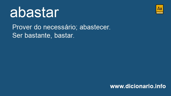 Significado de abastais