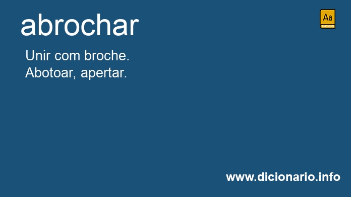 Significado de abrocha