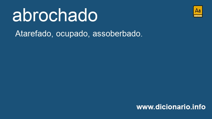 Significado de abrochados