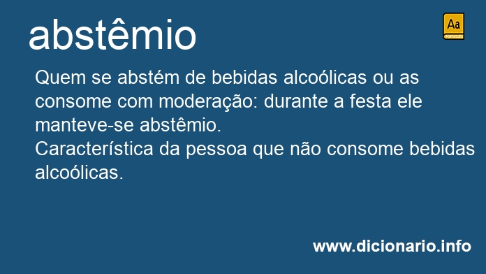 Significado de abstmia