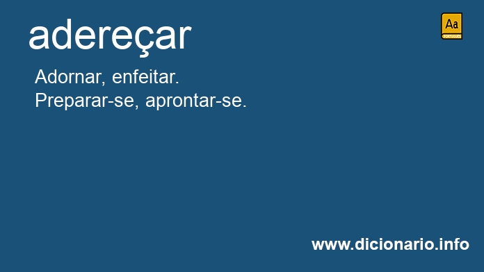 Significado de adereaste