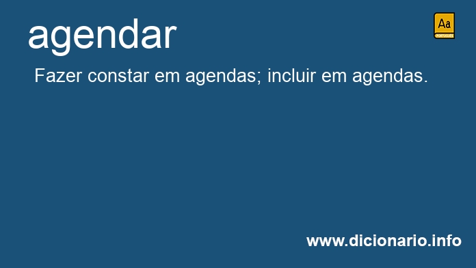 Significado de agendaras