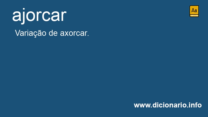 Significado de ajorcars