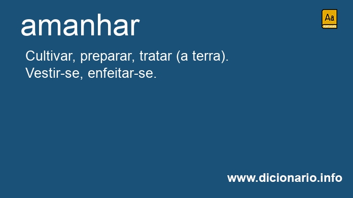 Significado de amanhara