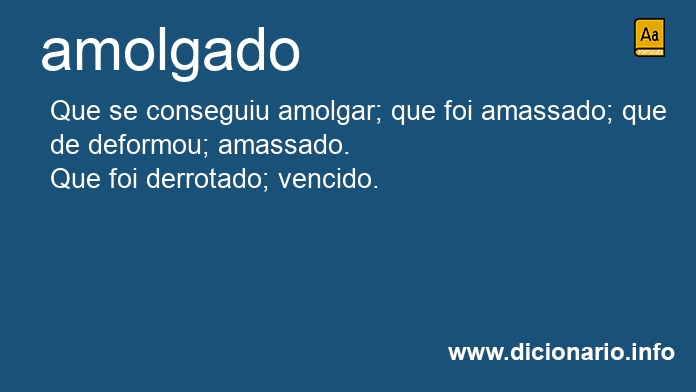 Significado de amolgados