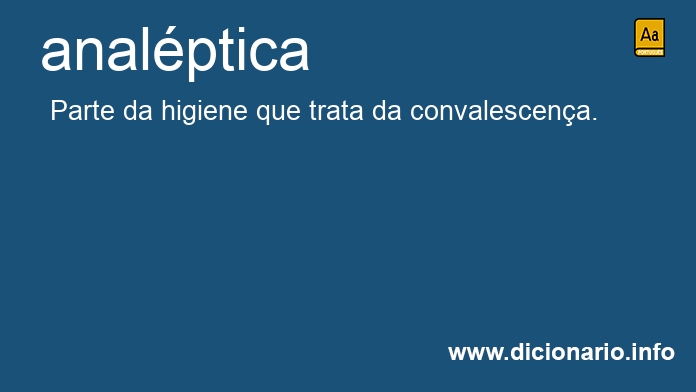 Significado de analptica