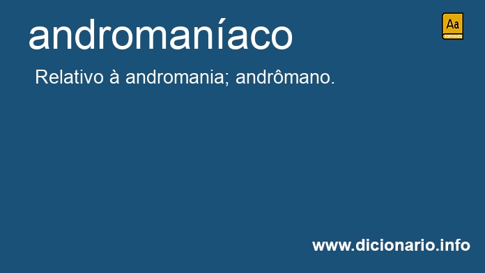 Significado de andromanaco