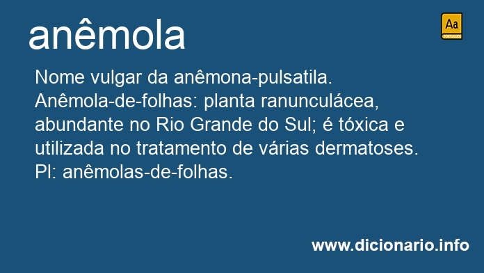 Significado de anmola