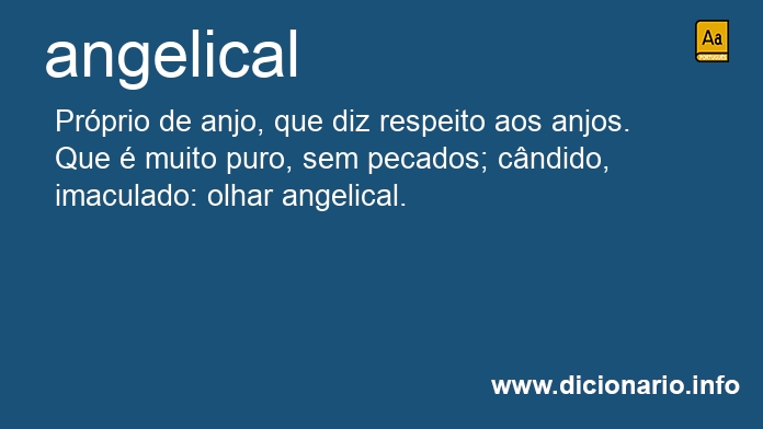 Significado de angelicais