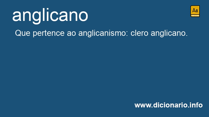 Significado de anglicana