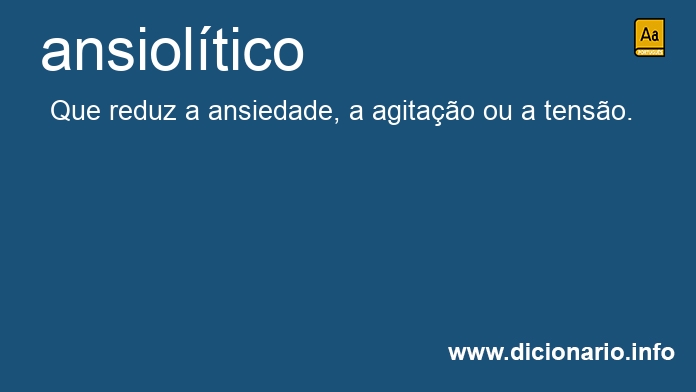 Significado de ansioltica