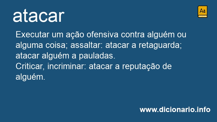 Significado de atacam