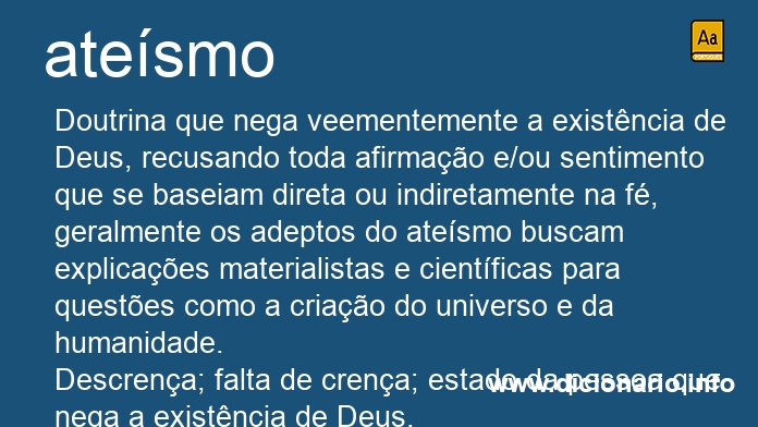 Significado de atesma