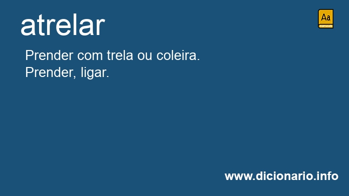 Significado de atrelars