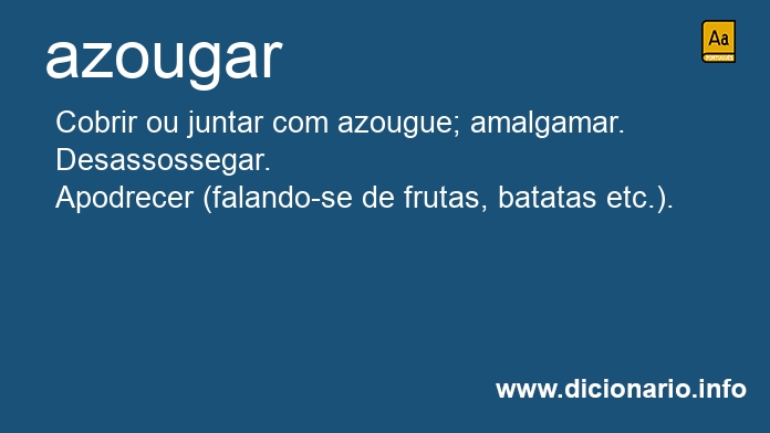 Significado de azougava