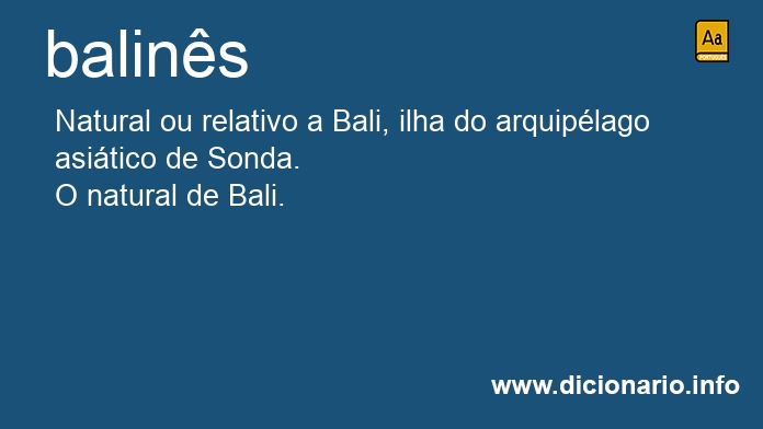 Significado de balins