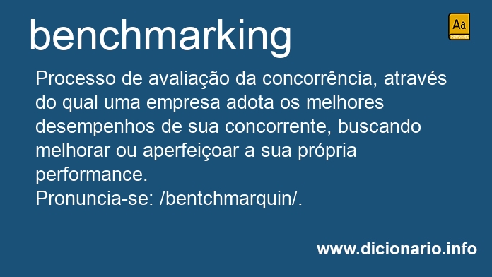 Significado de benchmarking