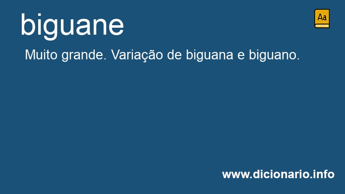 Significado de biguane