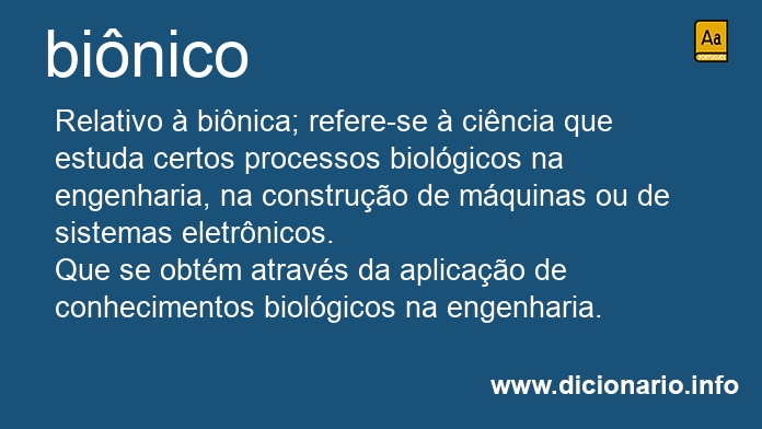 Significado de binico