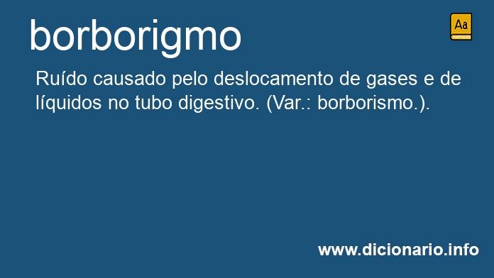 Significado de borborigmo