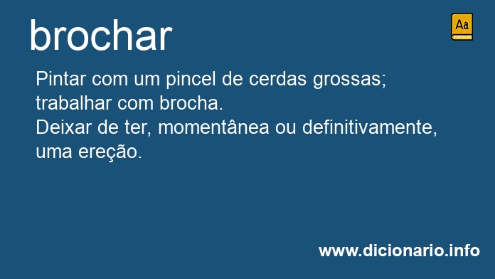 Significado de brochais