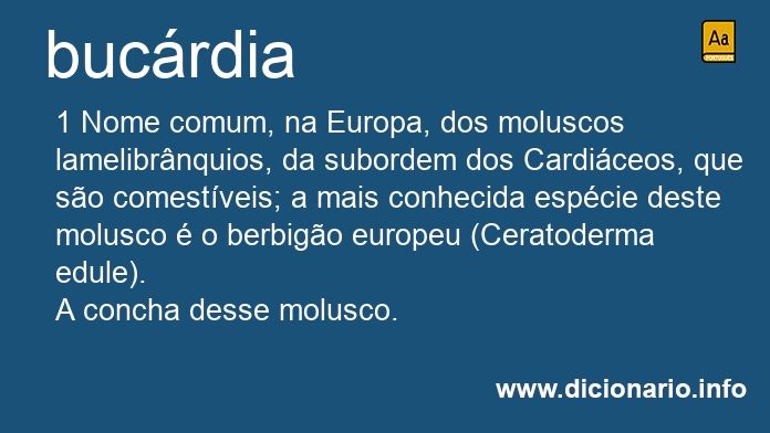 Significado de bucrdia