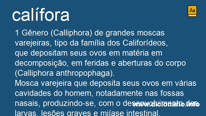 Significado de calfora