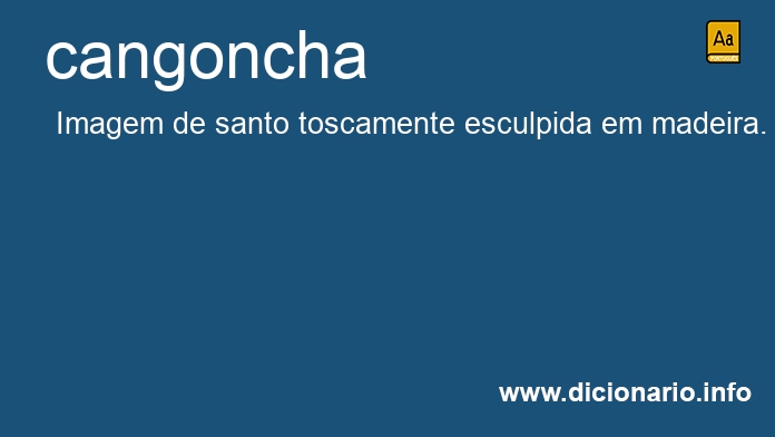 Significado de cangoncha