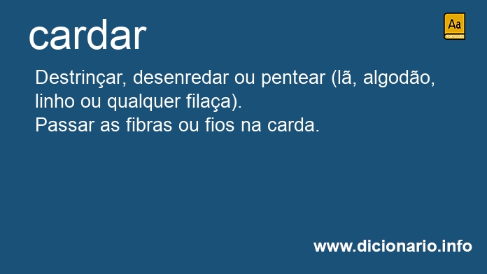 Significado de cardai