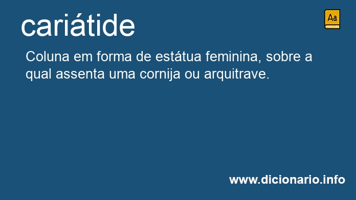 Significado de caritide