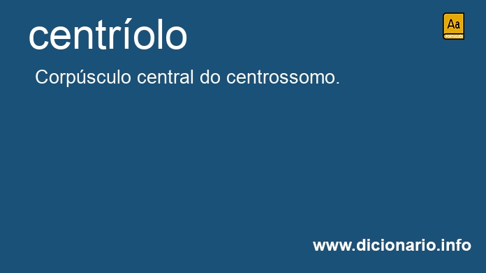 Significado de centrolo