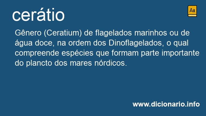 Significado de certio