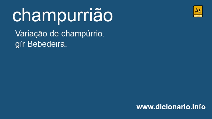 Significado de champurrio