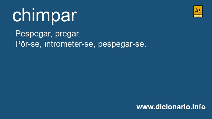 Significado de chimpars