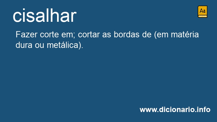 Significado de cisalham