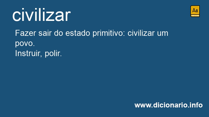 Significado de civiliza