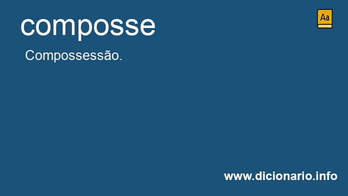 Significado de composses