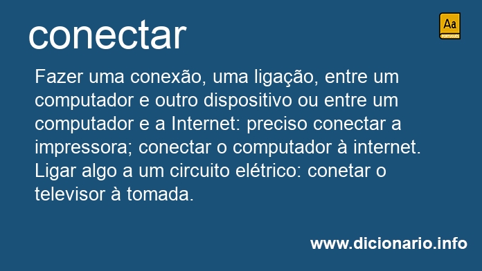 Significado de conectar