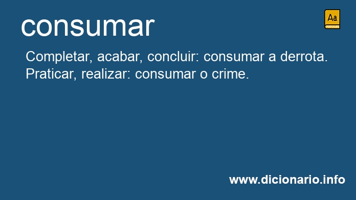 Significado de consumando