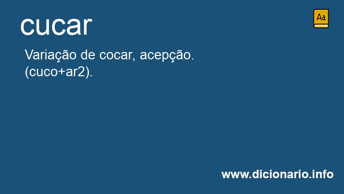 Significado de cucai