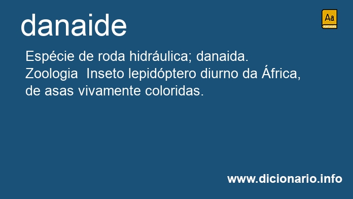 Significado de danaide