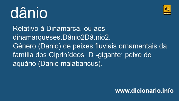 Significado de dnio