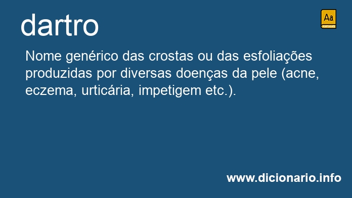 Significado de dartro