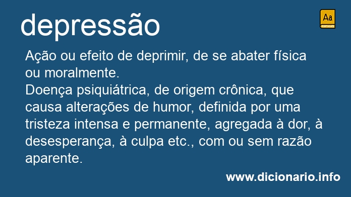 Significado de depresses