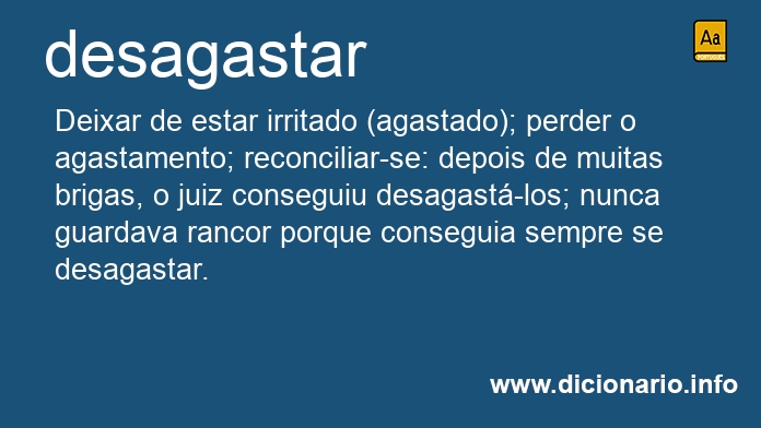 Significado de desagasta