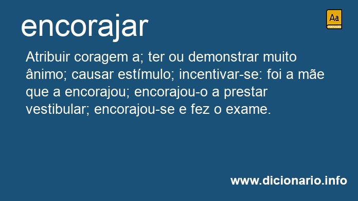 Significado de desencorajador