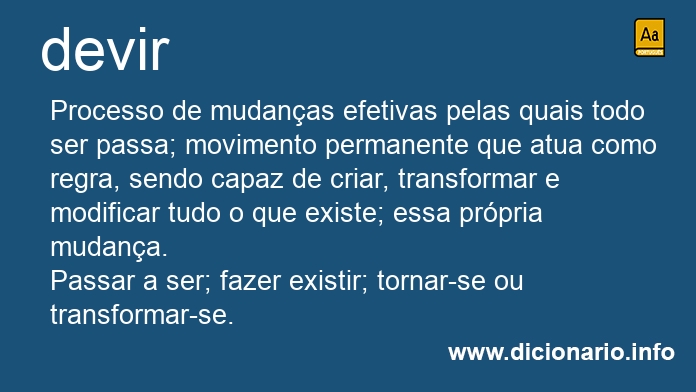 Significado de devenho