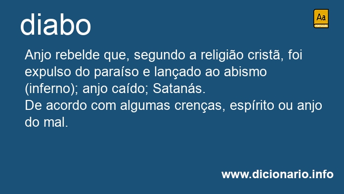 Significado de diabo