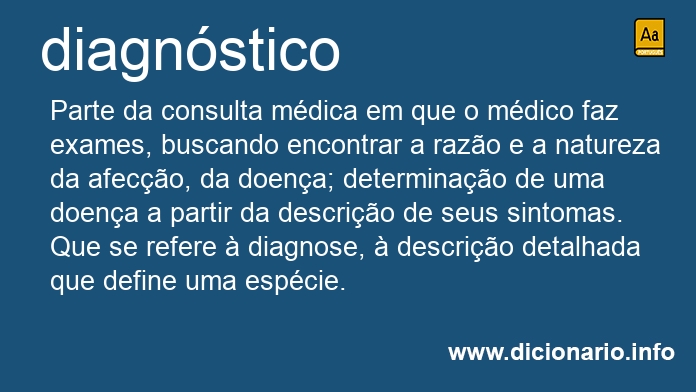 Significado de diagnsticos