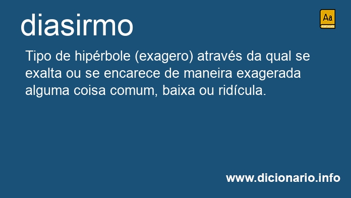 Significado de diasirmo